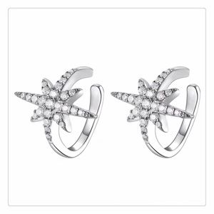 NWOT APM Monaco Crystal Star Ear Jackets